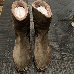 Jimmy Choo Brown Winter Boots
